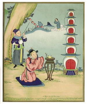 1905年德国世昌洋行棉布商标